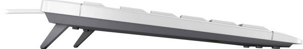 Produktbild: CHERRY Stream USB Tastatur Deutsch, QWERTZ Hellgrau