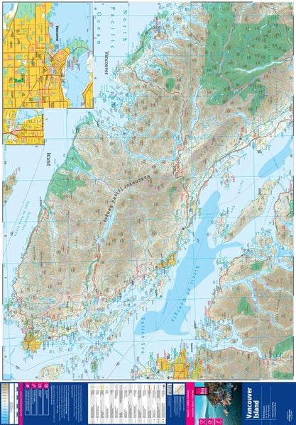Produktbild: Reise Know-How Landkarte Vancouver Island (1:250.000)