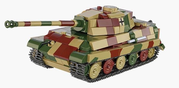 Produktbild: COBI Historial Collection 2732 - Pz.Kpfw. VI B TIGER II Königstiger, WWII, Bausatz 1:48, 500 Klemmbausteine