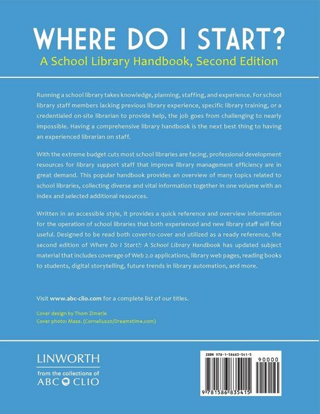 Produktbild: Where Do I Start? A School Library Handbook