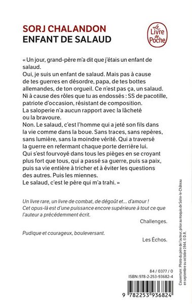 Produktbild: Enfant de salaud