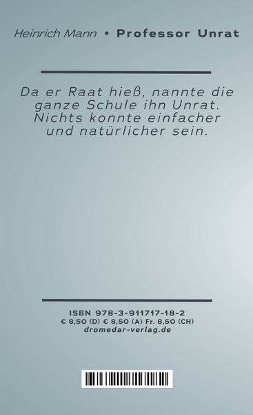 Produktbild: Professor Unrat