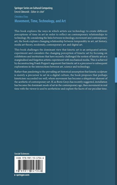 Produktbild: Movement, Time, Technology, and Art
