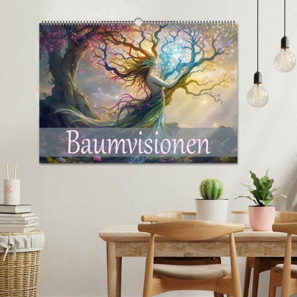 Produktbild: Baumvisionen (Wandkalender 2026 DIN A2 quer), CALVENDO Monatskalender