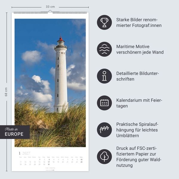 Produktbild: Leuchtt&uuml;rme Kalender 2027