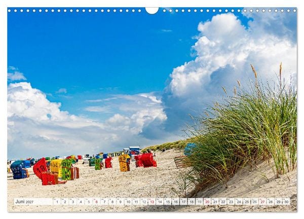 Produktbild: OSTFRIESLAND Wundervolle Halbinsel am Wattenmeer (Wandkalender 2027 DIN A3 quer), CALVENDO Monatskalender