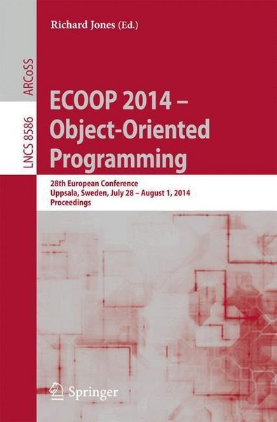 Produktbild: ECOOP 2014 -- Object-Oriented Programming