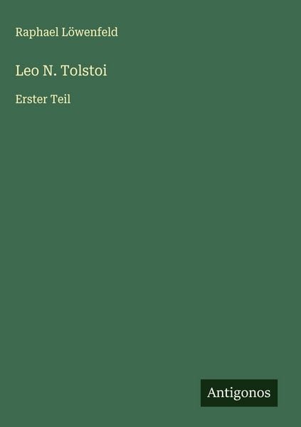 Produktbild: Leo N. Tolstoi