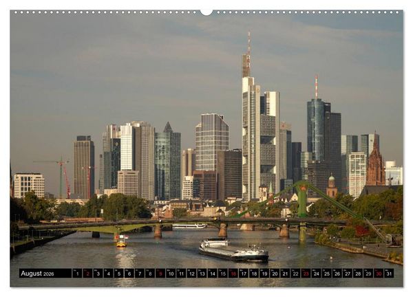 Produktbild: Frankfurt am Main (Wandkalender 2026 DIN A2 quer), CALVENDO Monatskalender