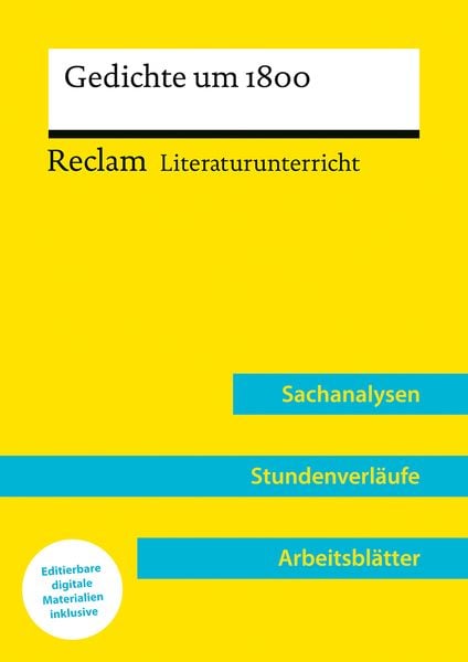 Produktbild: Gedichte um 1800