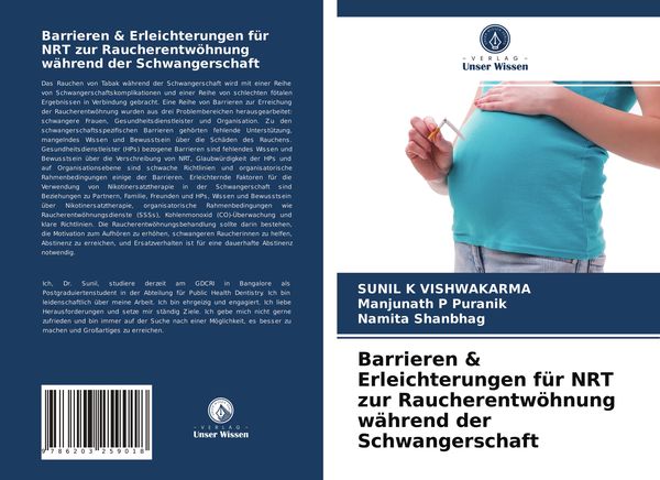 Produktbild: Barrieren & Erleichterungen f&uuml;r NRT zur Raucherentw&ouml;hnung w&auml;hrend der Schwangerschaft