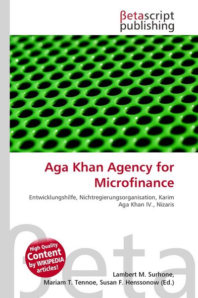 Produktbild: Aga Khan Agency for Microfinance