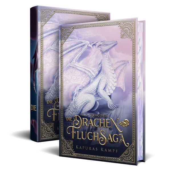 Die Drachenfluchsaga, Gebundene Ausgabe von S. L. Dragoria, Fakriro, 9783987601118