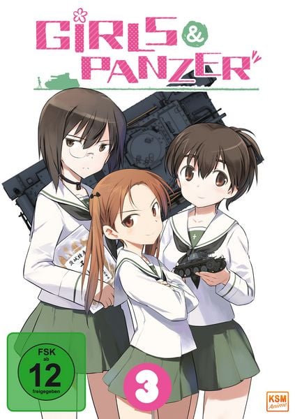 Produktbild: Girls & Panzer Vol. 3 - Episoden 09-12