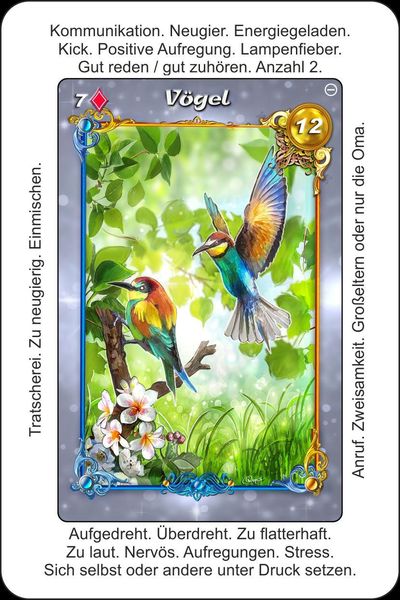 Produktbild: Lenormandkarten Licht und Schatten - Positive und negative Lenormand-Deutung auf jeder Karte (3.Auflage)