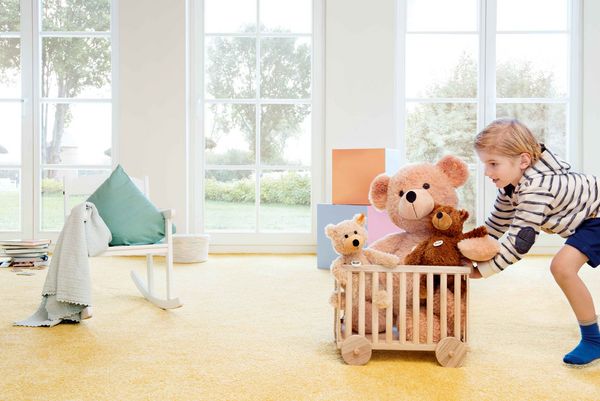Produktbild: Steiff 111389 - Fynn Teddyb&auml;r, beige, Pl&uuml;sch, 50 cm