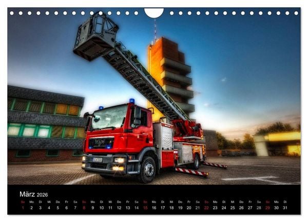 Produktbild: Berufsfeuerwehr Salzgitter (Wandkalender 2026 DIN A4 quer), CALVENDO Monatskalender