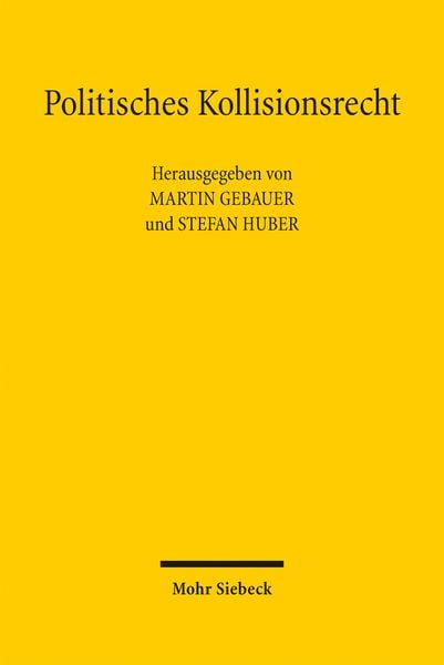 Produktbild: Politisches Kollisionsrecht