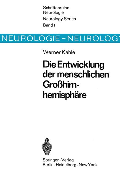 Produktbild: Die Entwicklung der menschlichen Gro&szlig;hirnhemisph&auml;re