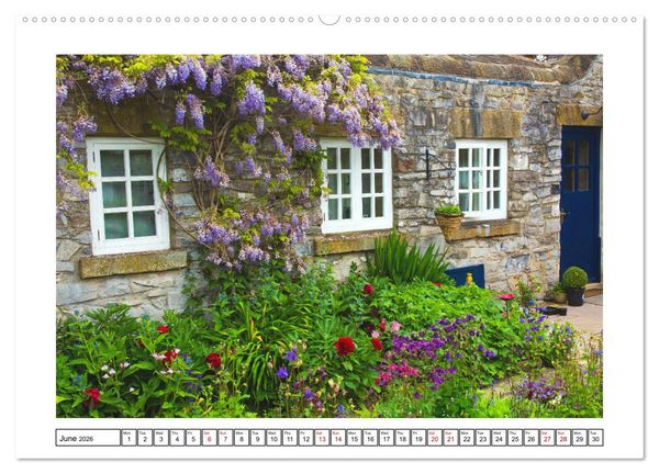 Produktbild: Enchanting England (Wall Calendar 2026 DIN A2 landscape), CALVENDO 12 Month Wall Calendar