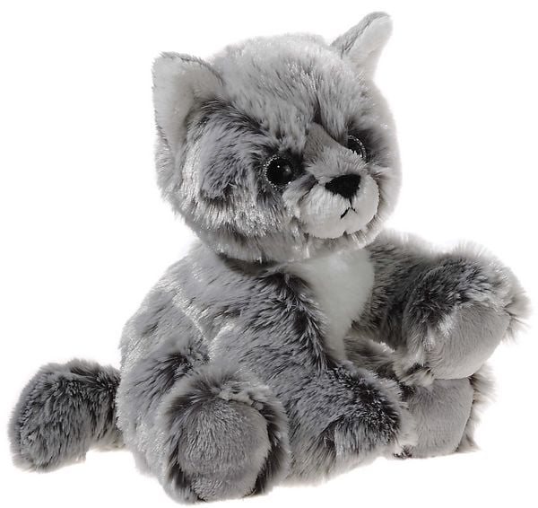 GLITTER-KITTY Katzen-Baby graumeliert
