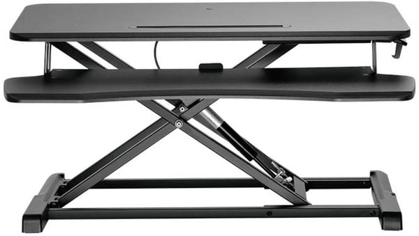 Produktbild: LogiLink EO0033 Sitz-Steh-Schreibtischaufsatz H&ouml;hen-Bereich: 100 bis 505mm Schwarz