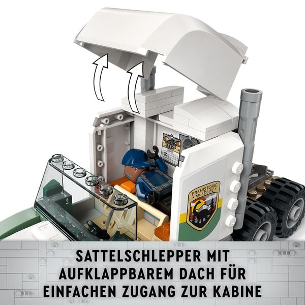 Produktbild: LEGO Jurassic World Dinosaurier-Missionen: Allosaurus-Transporter 76966