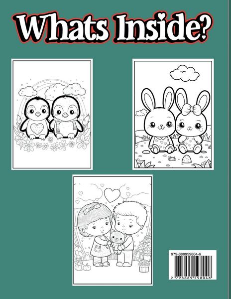 Produktbild: Valentine's Day Coloring Book For Kids