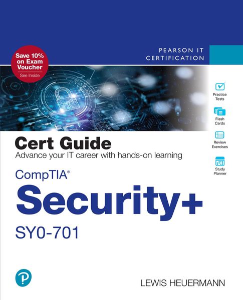 Produktbild: CompTIA Security+ SY0-701 Cert Guide