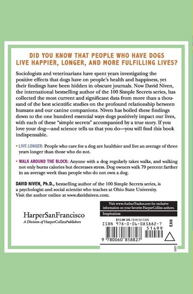Produktbild: 100 Simple Secrets Why Dogs Make Us Happy