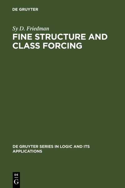 Produktbild: Fine Structure and Class Forcing