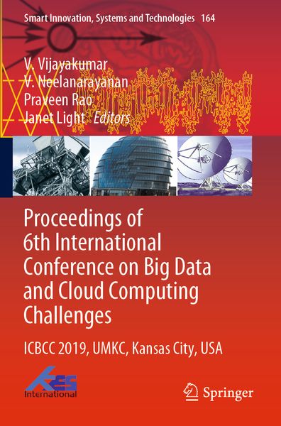 Produktbild: Proceedings of 6th International Conference on Big Data and Cloud Computing Challenges