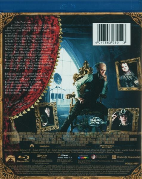 Produktbild: Lemony Snicket - R&auml;tselhafte Ereignisse