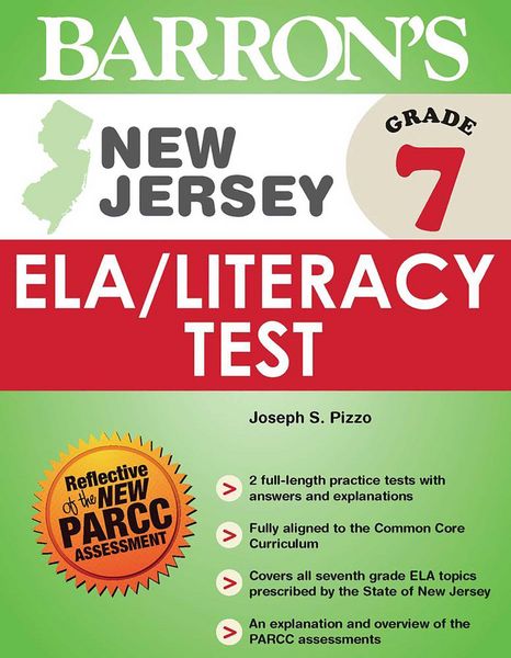 Produktbild: Barron's Educational Series: New Jersey Grade 7 Ela/Literacy