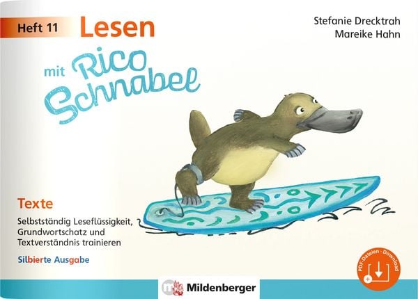 Produktbild: Lesen mit Rico Schnabel, Heft 11: Texte &ndash; silbierte Ausgabe