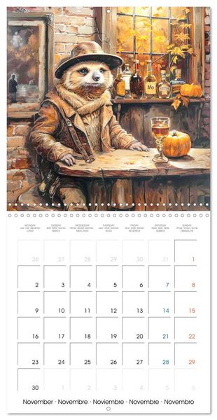 Produktbild: Animal La Belle Epoque (Wall Calendar 2026 12 &times; 12 Inch) CALVENDO 12 Month Wall Calendar