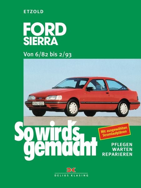Produktbild: Ford Sierra von 6/82 bis 2/93