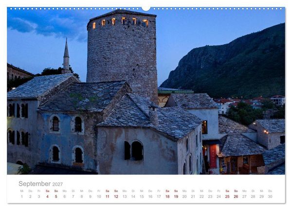 Produktbild: Kreuz und quer durch Bosnien-Herzegowina (Wandkalender 2027 DIN A2 quer), CALVENDO Monatskalender