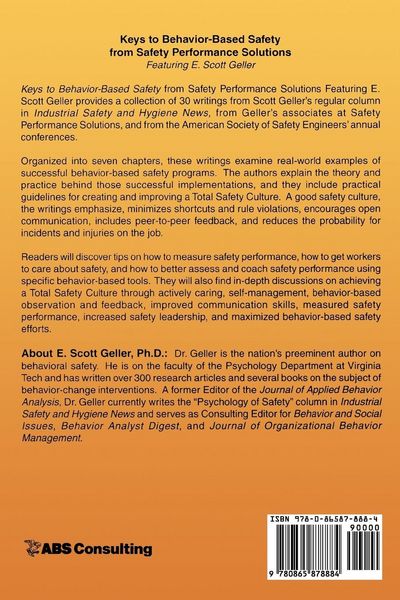 Produktbild: Keys to Behavior-Based Safety
