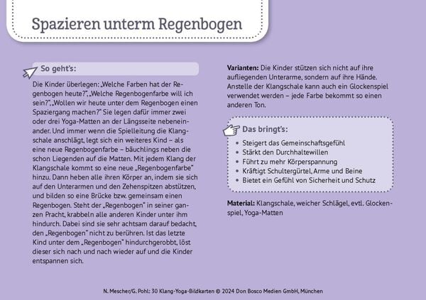 Produktbild: 30 Klang-Yoga-Bildkarten