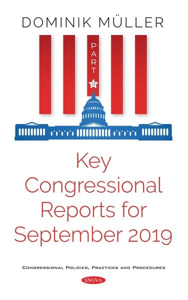 Produktbild: Key Congressional Reports for September 2019. Part IX