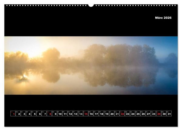 Produktbild: Weitblicke - Panoramen (hochwertiger Premium Wandkalender 2026 DIN A2 quer), Kunstdruck in Hochglanz