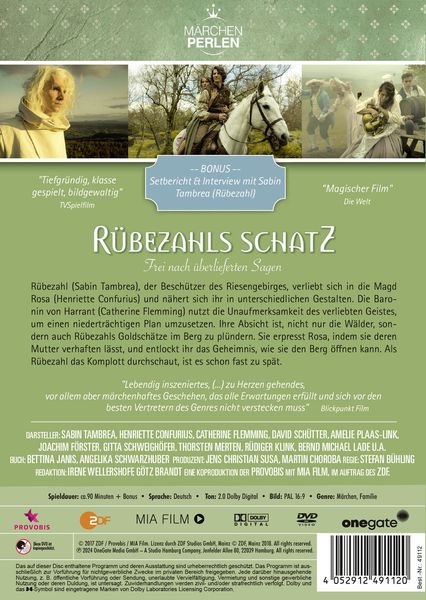Produktbild: M&auml;rchenperlen: R&uuml;bezahls Schatz