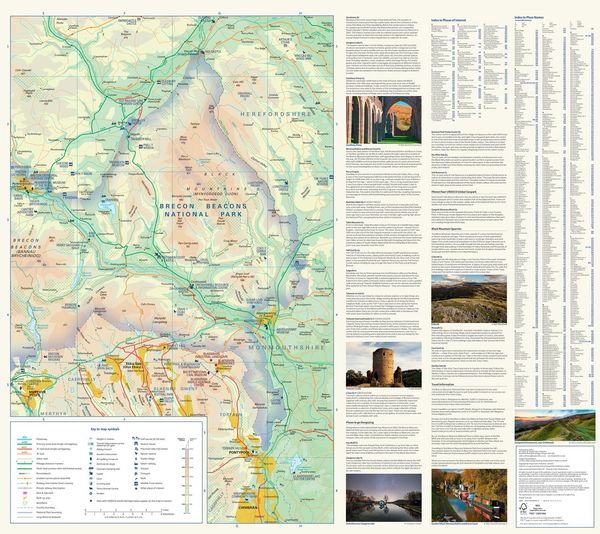 Produktbild: Brecon Beacons National Park Pocket Map