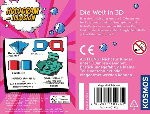 Produktbild: Mega Mini Science (24 Ex. im Display)