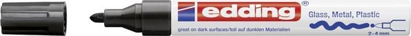 Produktbild: Edding 750 4-750-9-001 Lackmarker Schwarz 2 mm, 4mm