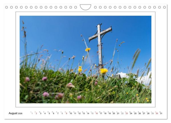 Produktbild: Unterwegs in den Chiemgauer Alpen (Wandkalender 2026 DIN A4 quer), CALVENDO Monatskalender