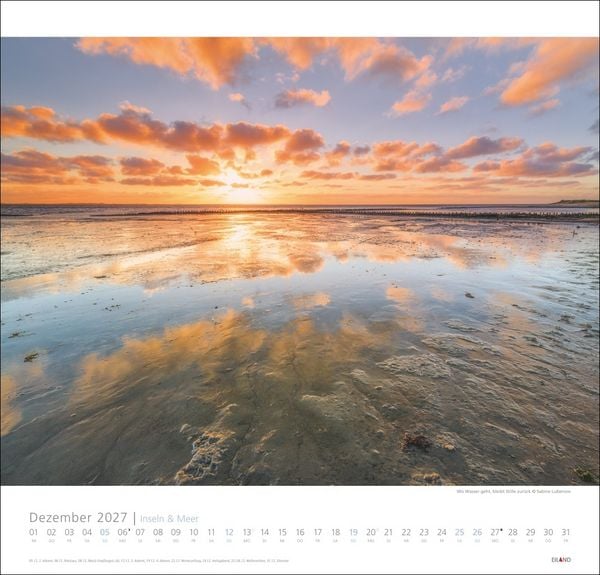 Produktbild: Inseln und Meer Edition Kalender 2027