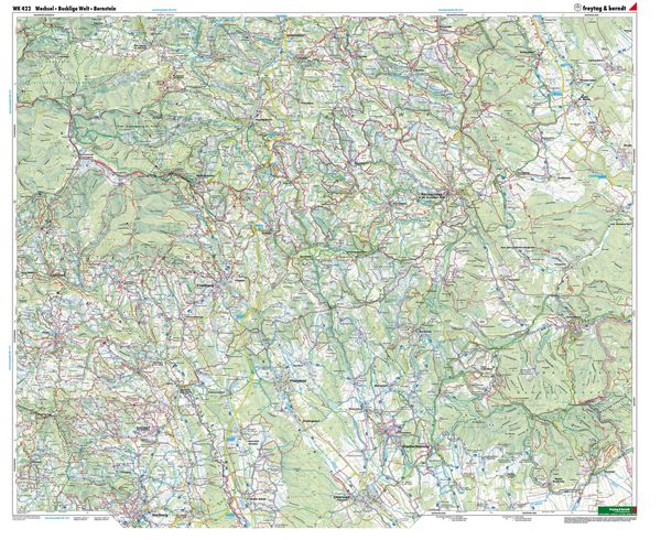 Produktbild: freytag & berndt Wanderkarte Wechsel - Bucklige Welt - Bernstein 1:50.000