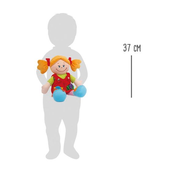 Produktbild: Small foot 5576 - Stoffpuppen Chiara & Massimo, 2er Set, Stoffpuppen, Größe 39+37cm
